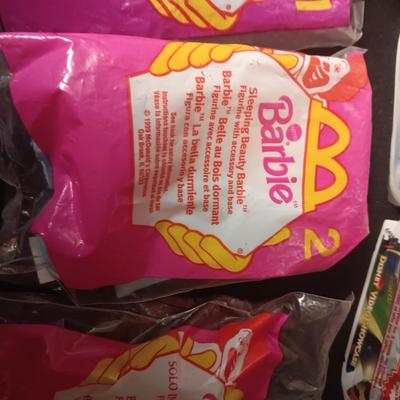 MCDONALD'S HAPPY MEAL "BARBIES" AND 3 BOXED SETS