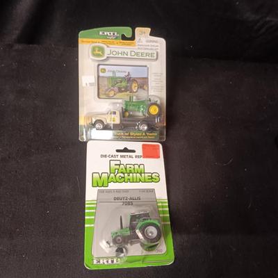 2 DIE-CAST TRACTORS