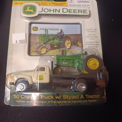2 DIE-CAST TRACTORS