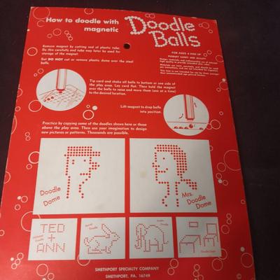 '55 RAGGEDY ANN PUZZLE, '70 DOODLE BALLS AND A PIX