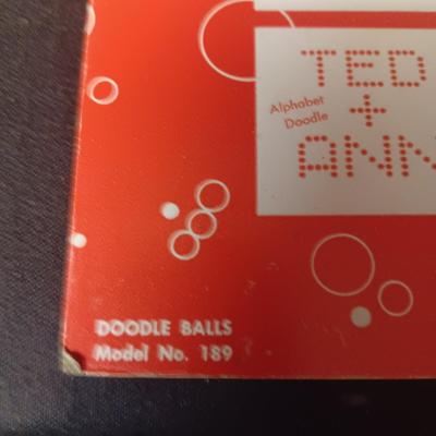 '55 RAGGEDY ANN PUZZLE, '70 DOODLE BALLS AND A PIX
