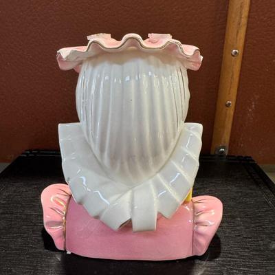 Leftons Barabra Lady Head Vase