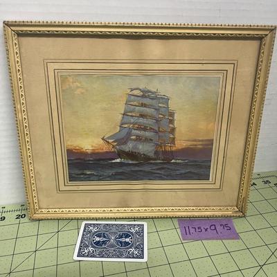 Sailing Ship Print