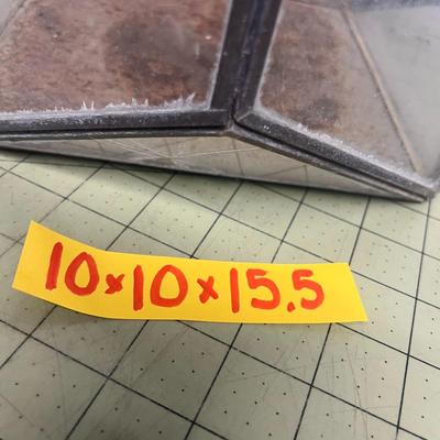 Stained Glass Terrarium (with crack)