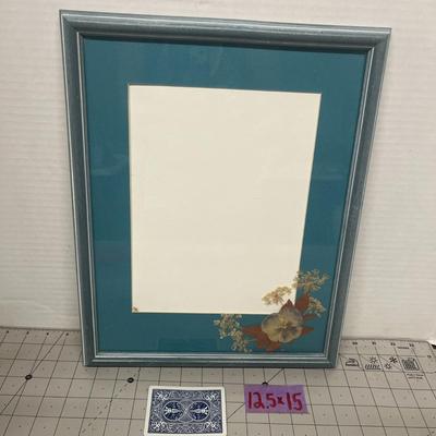 Blue Wooden Photo Frame
