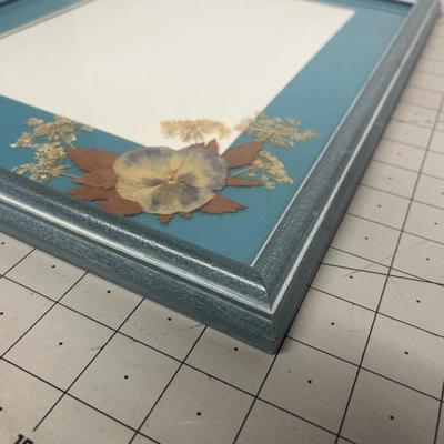 Blue Wooden Photo Frame