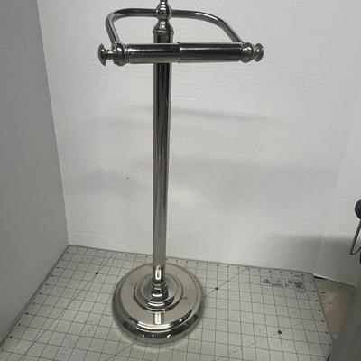 Simple human Stainless Steel Pedal With Pedestal Toilet Paper Holder