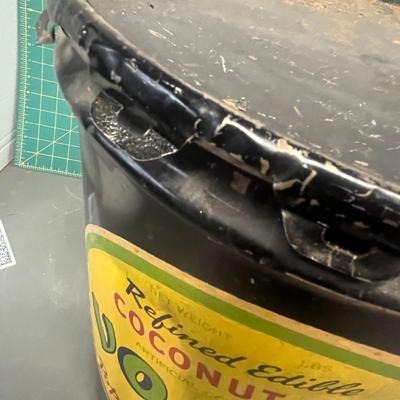 Vintage 5 gal Metal Bucket