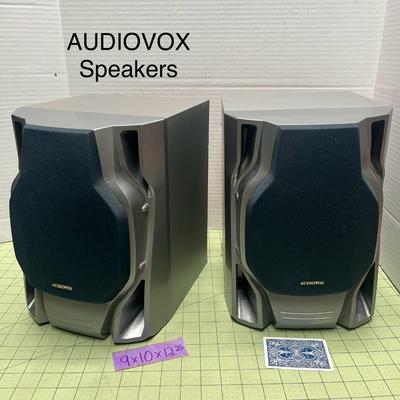 Audiovox Speaker Pair