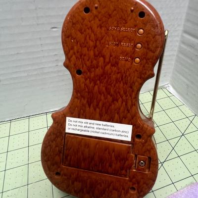 Small Violin Made From Plastic Battery Operated Self Play