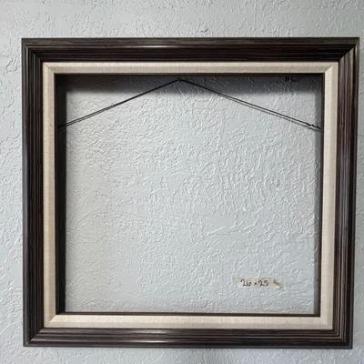 Vintage Wood Picture Frame