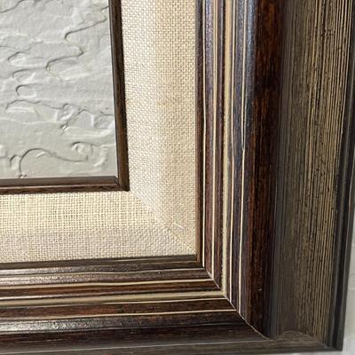 Vintage Wood Picture Frame