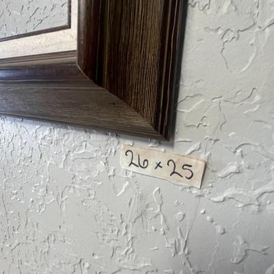 Vintage Wood Picture Frame