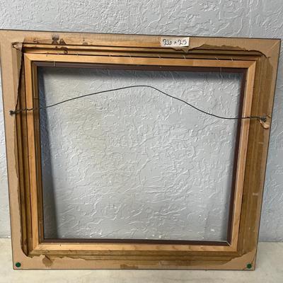 Vintage Wood Picture Frame