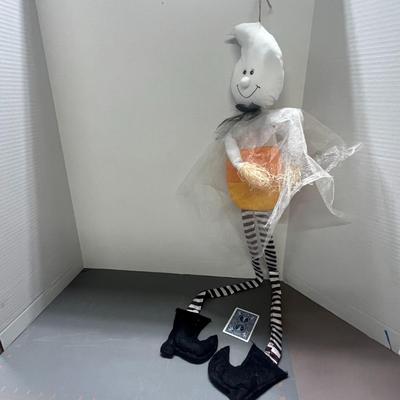 Bnf Decorative Showpiece With Ghost Pumpkin & Soap Ghost With Pump
