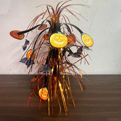 Creative Converting Pumpkins Mini Cascade & Led Red Christmas Light