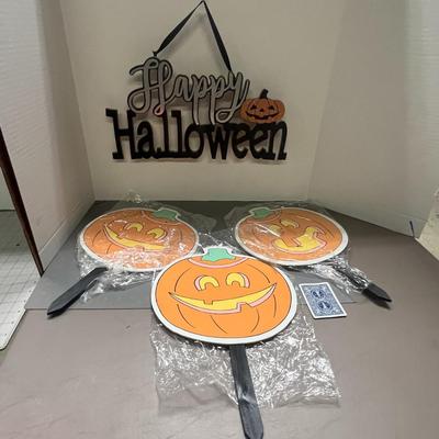 3pc Halloween Party Decoration Pumpkin