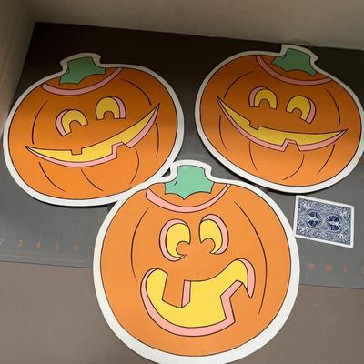 3pc Halloween Party Decoration Pumpkin