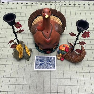 Modern Autumn Wreath Autumn Door Wreaths & Turkey Candle Lantern With Stands