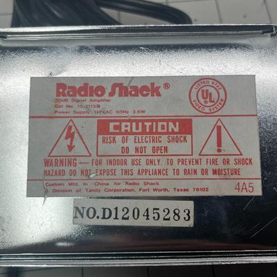 Vintage Radio Shack Amplifier.