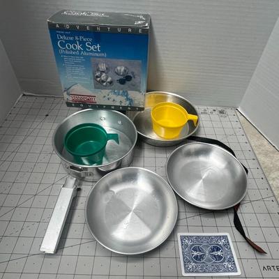 Deluxe 8-piece Cook Set Polished Aluminum