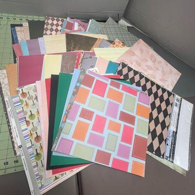 Huge Lot Of Crafting Paper And Great For Cricuts