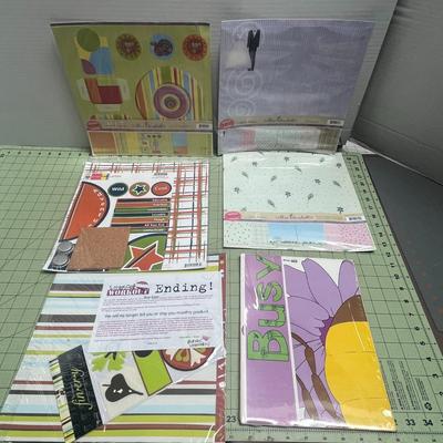 Huge Lot Of Crafting Paper And Great For Cricuts