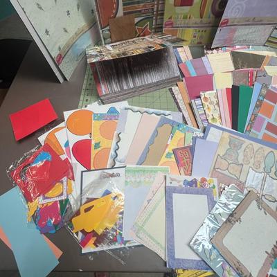 Huge Lot Of Crafting Paper And Great For Cricuts