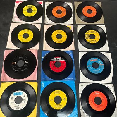 Vinyl Record 45's Collection Classic Hits