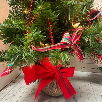 Christmas Tree & Quilted Wreath