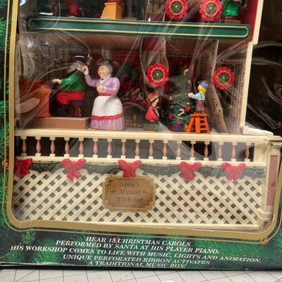 Vintage Mr.christmas Santa's Musical Workshop Rare Musical Lights & Moving Parts