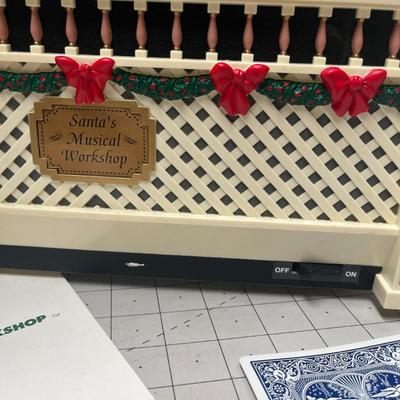 Vintage Mr.christmas Santa's Musical Workshop Rare Musical Lights & Moving Parts