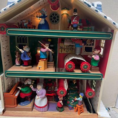 Vintage Mr.christmas Santa's Musical Workshop Rare Musical Lights & Moving Parts