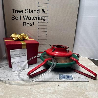 Tree Stand & Self Watering Box!