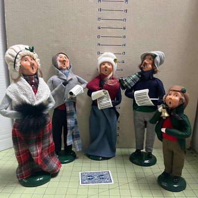 Byers Choice Ltd Set Of 5 Carolers