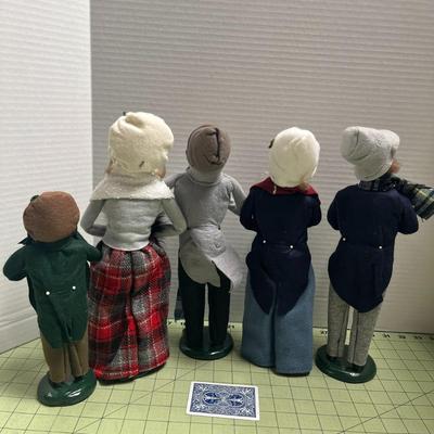 Byers Choice Ltd Set Of 5 Carolers