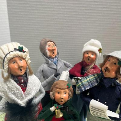 Byers Choice Ltd Set Of 5 Carolers