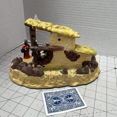 Gemmy Nativity Scene Light And Music