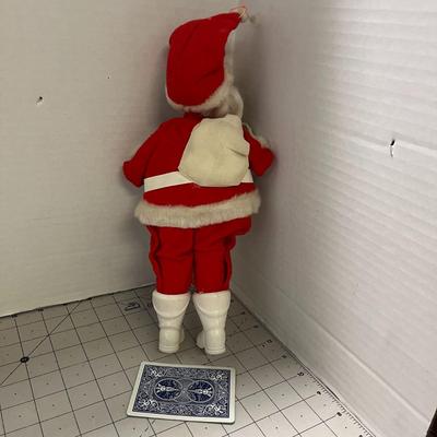 Vintage Santa With Christmas Carolers Child