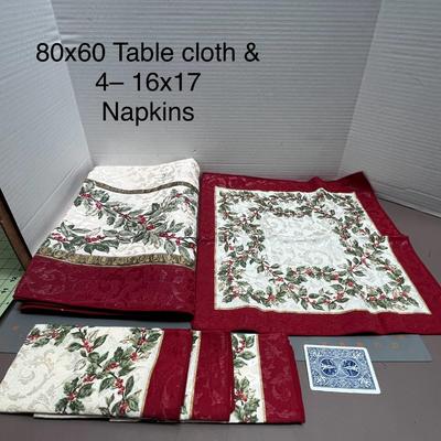 Napkins Table Cloths
