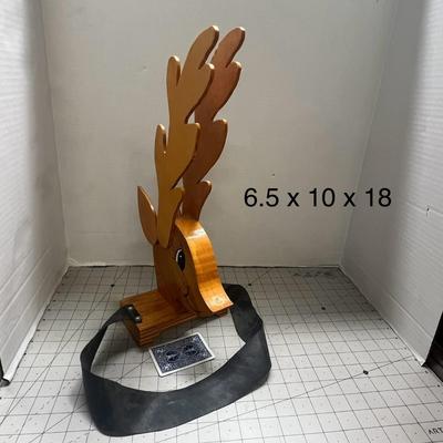 Wooden Reindeer Decoration