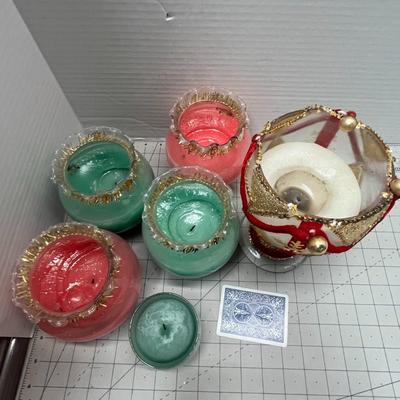 Christmas Decoration Diya Candles
