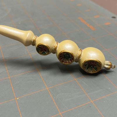 3 Set Of Christmas Candle & Candle Snuffer
