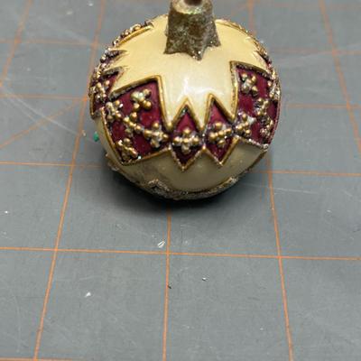 3 Set Of Christmas Candle & Candle Snuffer