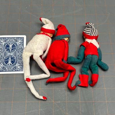 Vintage Elf On The Shelf Knee Hugger Christmas Decoration