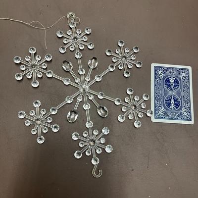 Plastic Snowflakes