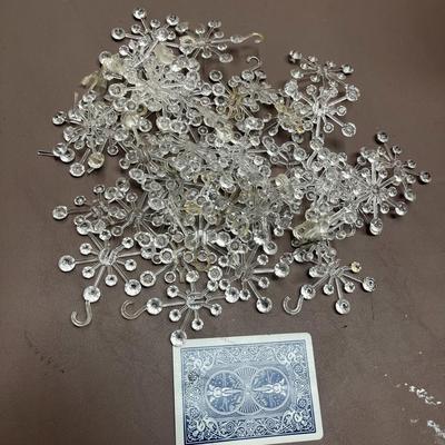 Plastic Snowflakes