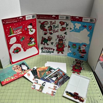 Window Decor & Greeting Cards With Matching Envelopes