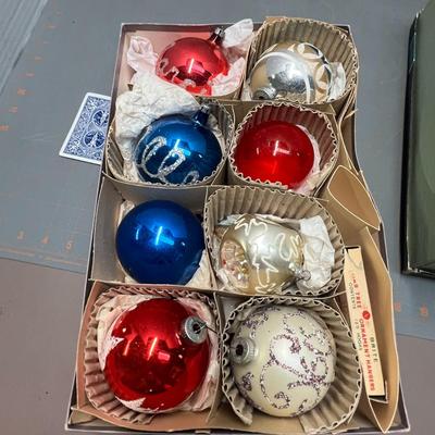 Shiny Brite Vintage Shiny Brite Set Of 5 Multi Color