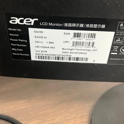 Acer Lcd Monitor